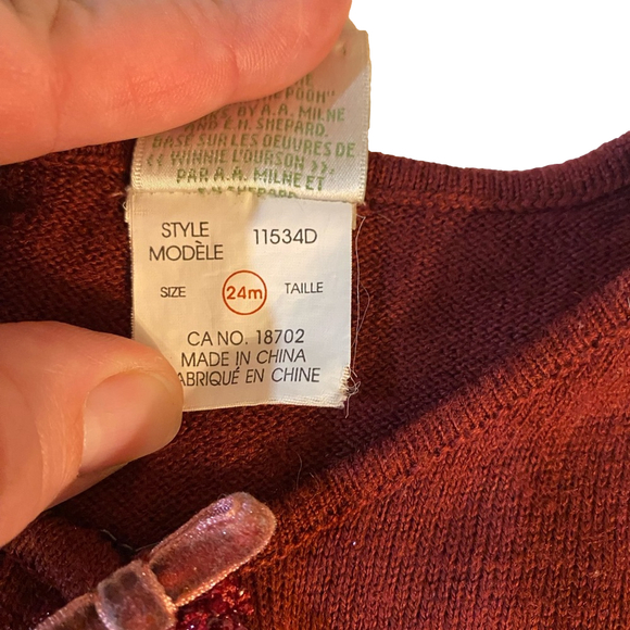 GAP Red Cardigan Sweater - Picture 2 of 5